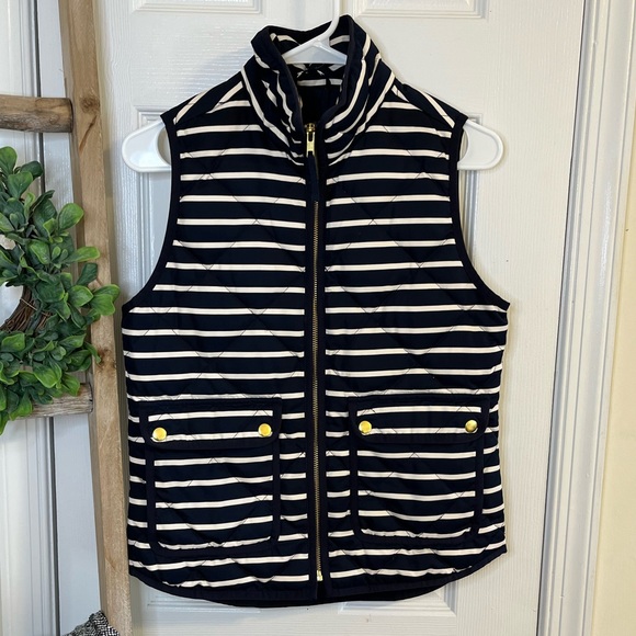 J. Crew Jackets & Blazers - J. Crew Navy Blue Lightweight Vest